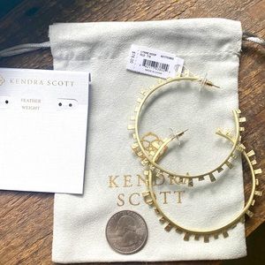 Kendra Scott Gold Lynne Hoop